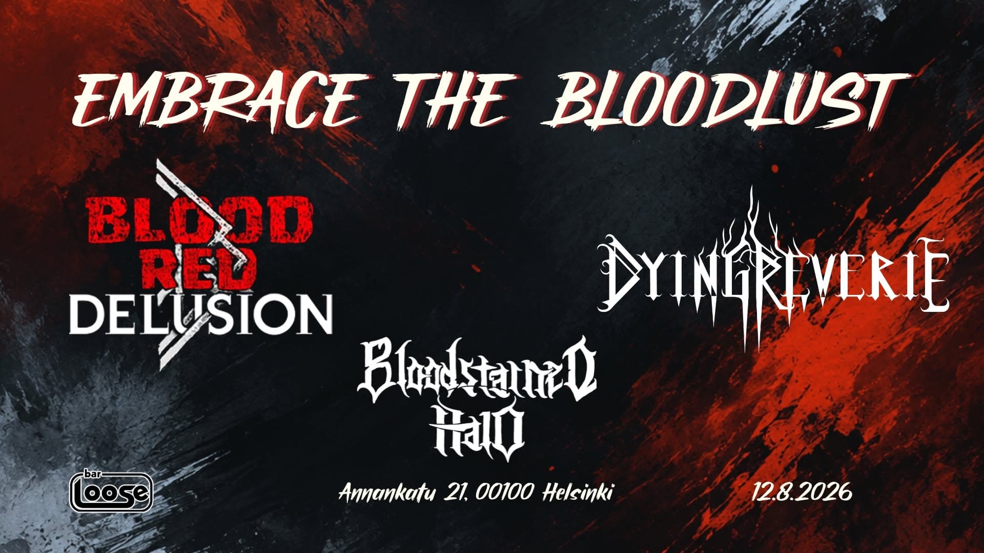 Dying Reverie, Blood RED Delusion, Bloodstained Halo