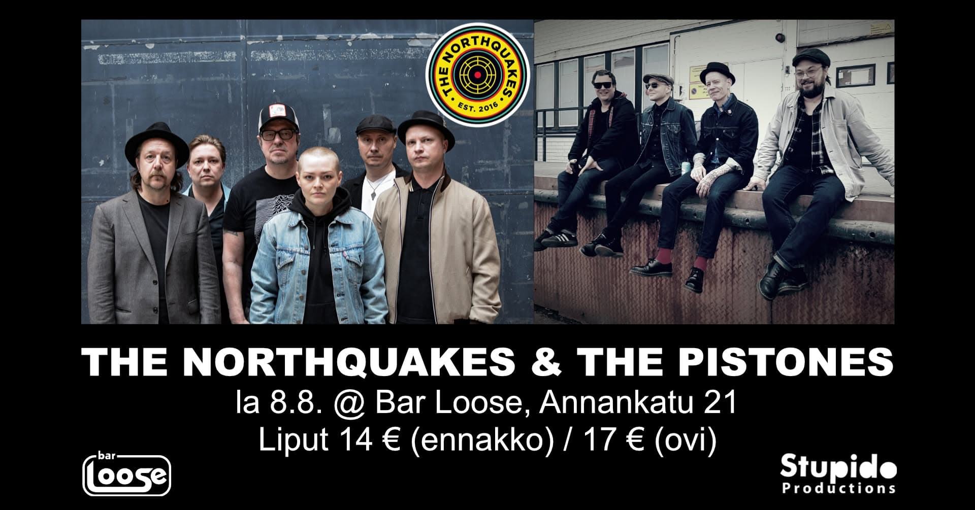 The Northquakes, The Pistones