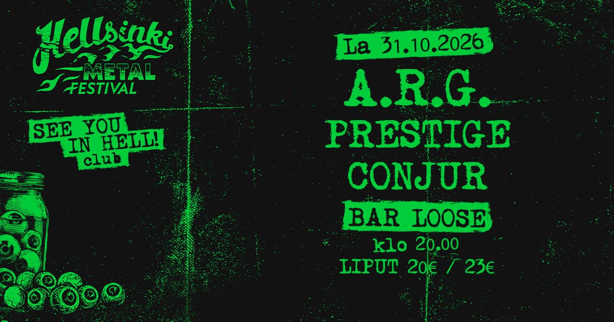 See You in Hell(oween): A.R.G., Prestige, Conjur