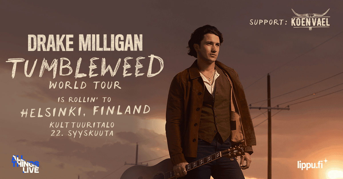 Drake Milligan - Tumbleweed World Tour