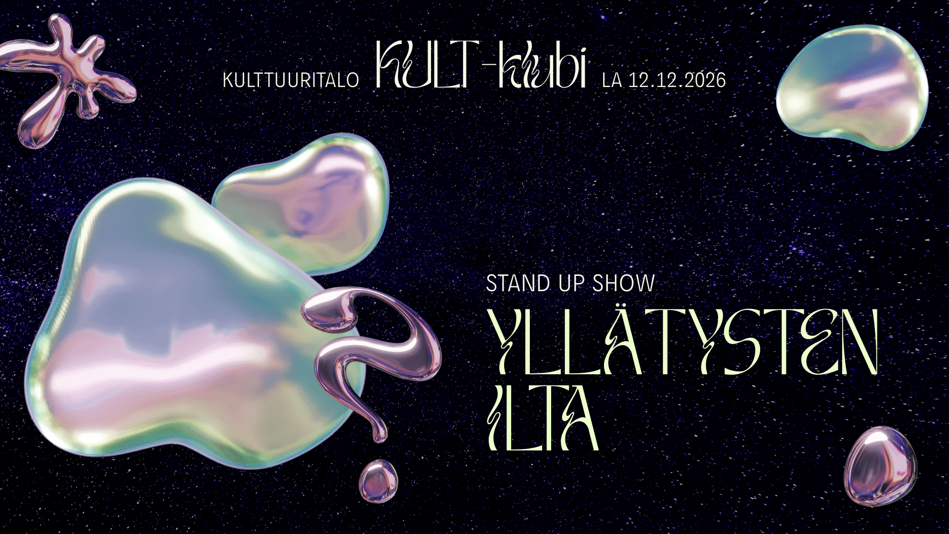 Yllätysten ilta -stand up