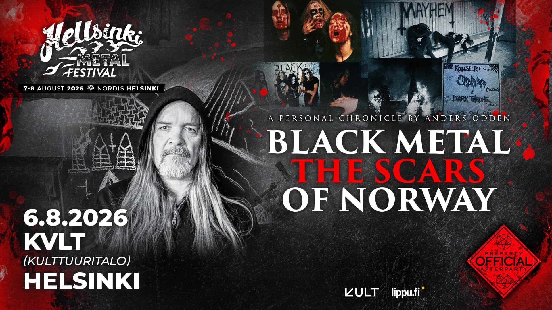 A Personal Chronicle by Anders Odden - Black Metal (The Scars) of Norway