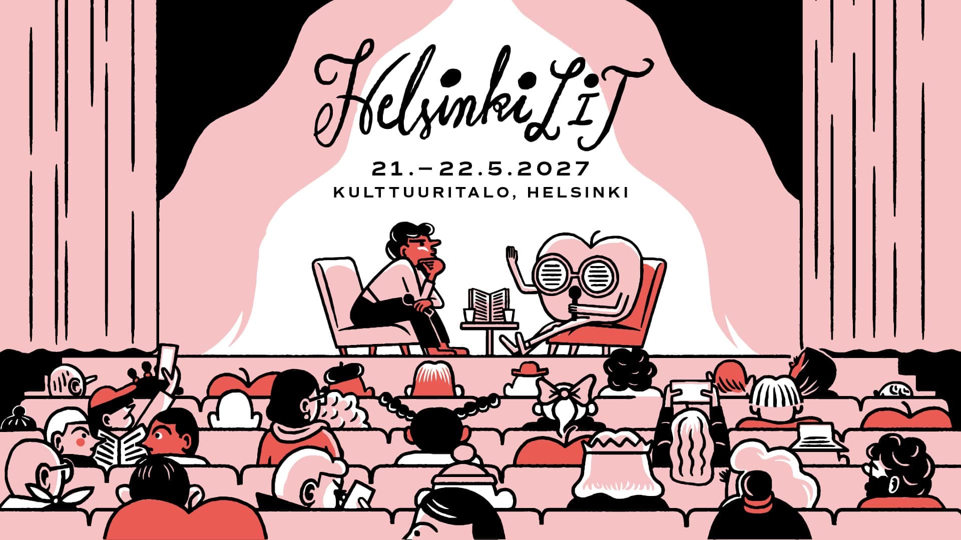 Helsinki Lit 2027 – käännöskirjallisuusfestivaali 21.-22.5. 2027