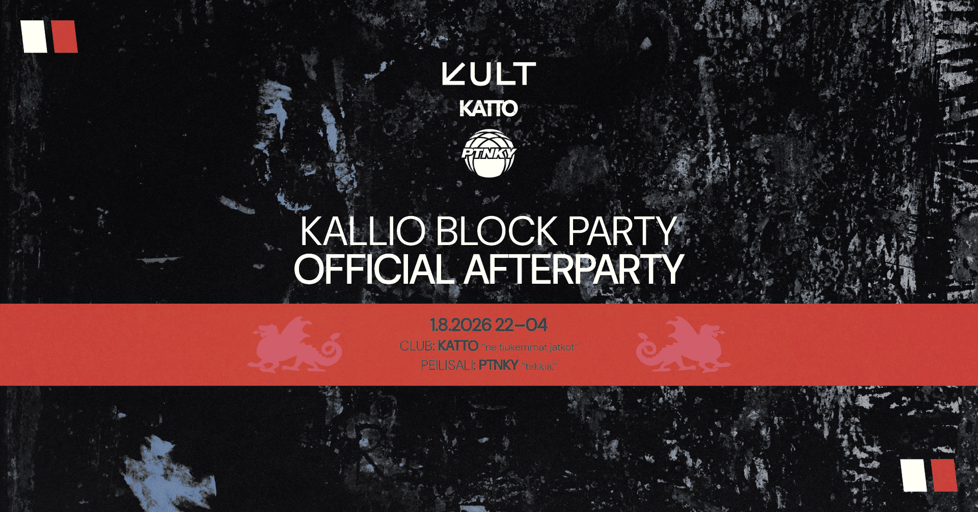 Official Kallio Block Party afterparty 2026