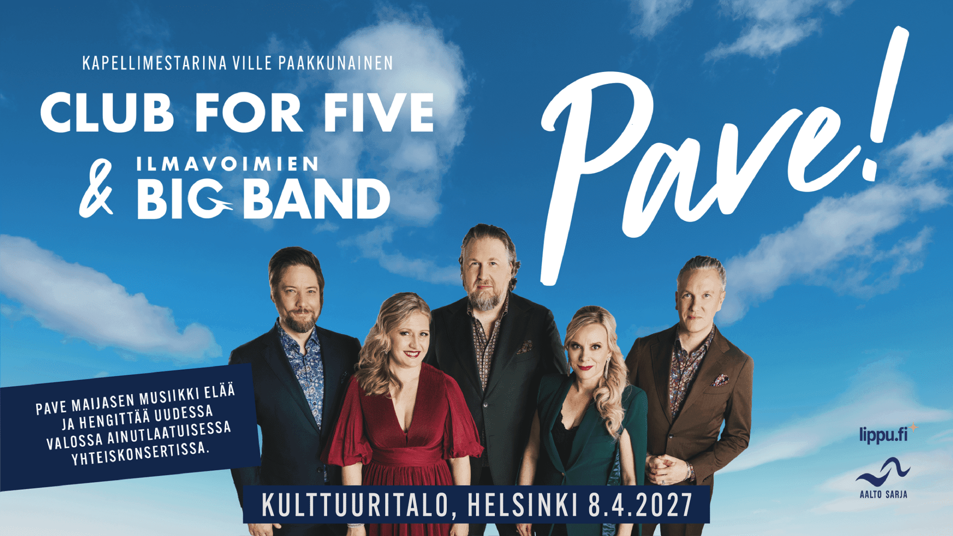 Club For Five & Ilmavoimien Big Band: Pave!