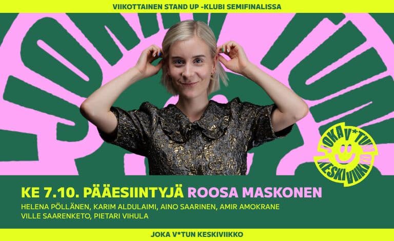 Joka v*tun keskiviikko: Roosa Maskonen