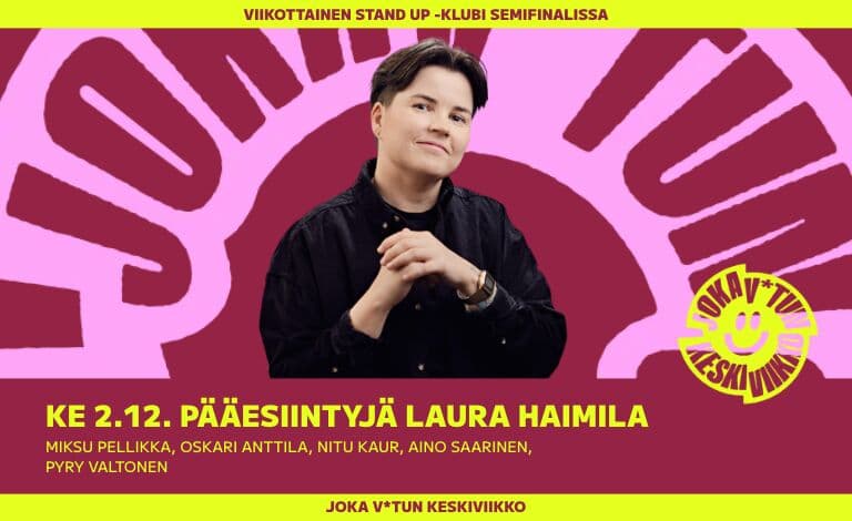 Joka v*tun keskiviikko: Laura Haimila